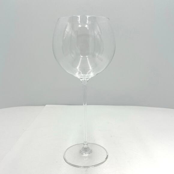 Rona Slovakia Balloon Wine Crystal Glasses Very Tall 10” With Long Stem - Picture 1 of 6